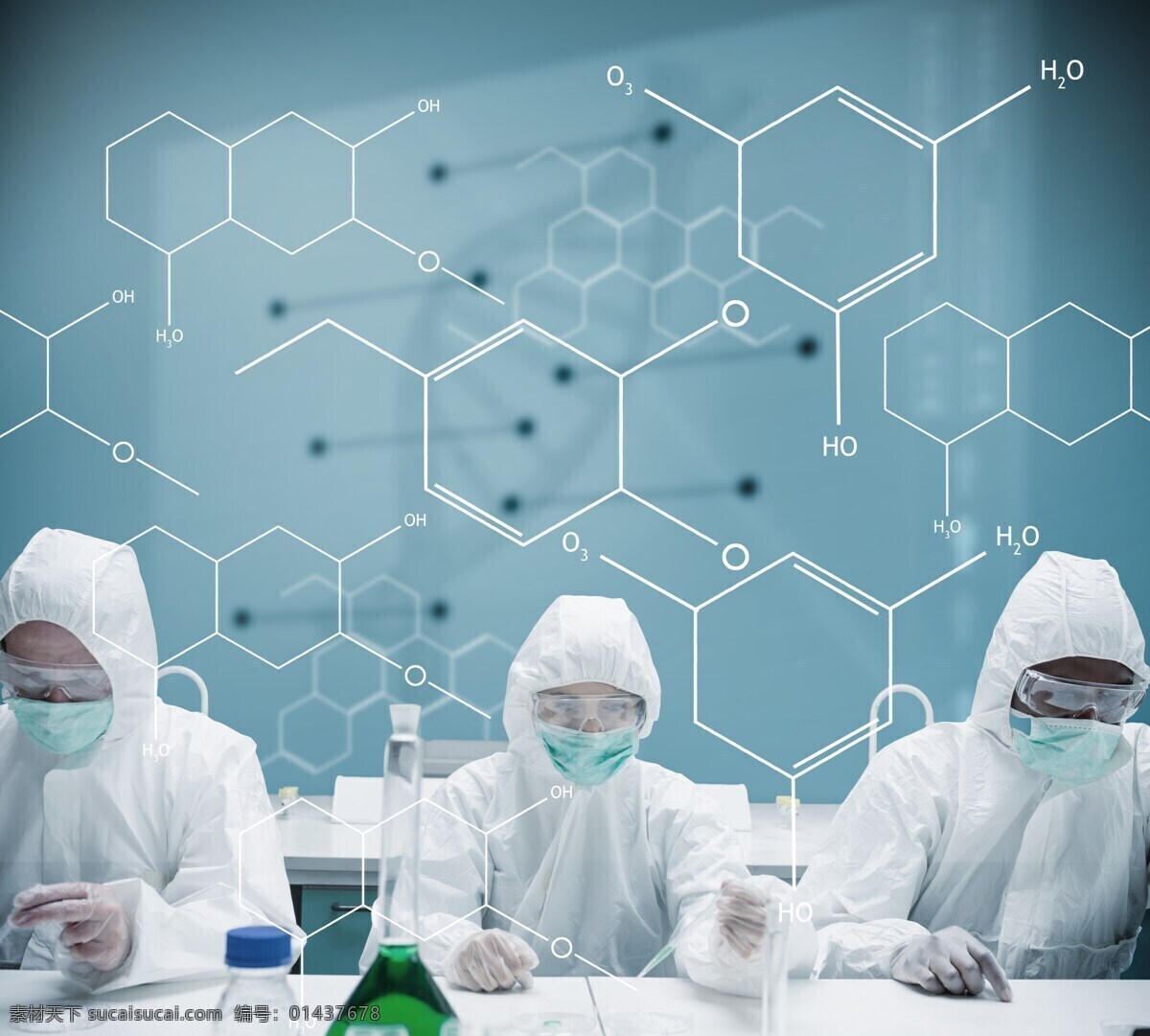化学 结构图 医生 化学结构图 实验 医药 医疗 医疗护理 现代科技