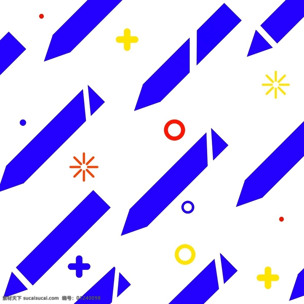 蓝色 三角形 漂浮 箭头 蓝色三角形 圆形 黄色小星星 圆圈 纹理 长方形箭头 多彩 演示文稿背景
