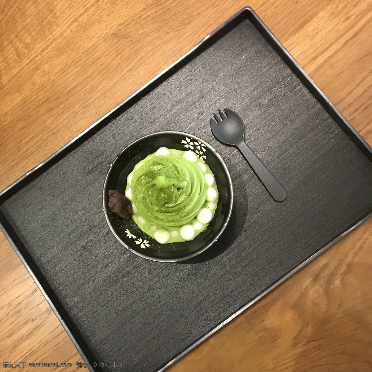 抹 茶 冰淇淋 小 丸子 抹茶冰淇淋 小丸子 抹茶 甜品 冰品 吃货的世界 餐饮美食