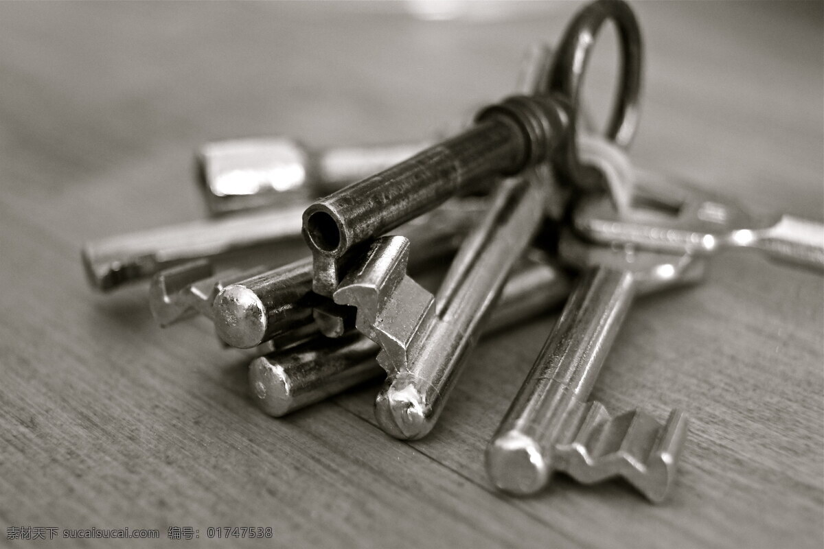 一串铜钥匙 钥匙图片 铜钥匙 钥匙 铜制品 材质