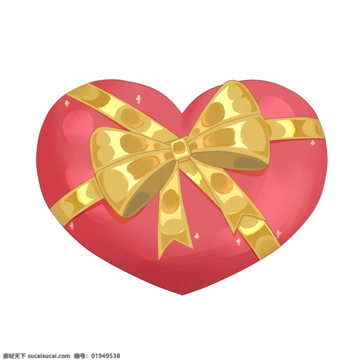 红色 心形 礼物 盒 插画 卡通插画 爱心礼物 红色爱心 爱心 装饰爱心 爱的插画 红心礼物