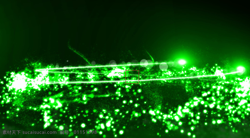 绚丽 粒子 光束 唯美 展示 logo 模板 绿色 粒子飞舞 优美 光效 开场logo 粒子线条 消散