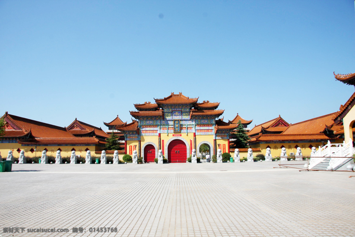 妙乐寺整体图 仿古 妙乐寺 整体图 寺庙 古建 建筑摄影 建筑园林