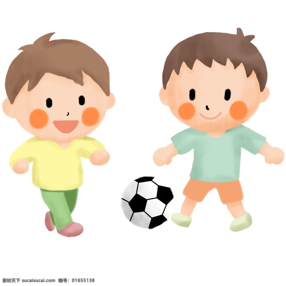 足球比赛 手绘 卡通 足球 运动会 草坪 运动 可爱 足球小子 竞赛 足球竞赛 绿茵地 激烈 激烈的竞赛