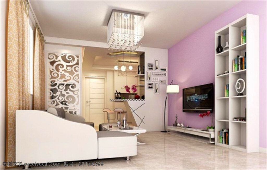 小型 客厅 3d 模型 家居 家居生活 室内设计 装修 室内 家具 装修设计 环境设计 效果图 max 背景墙 电视墙