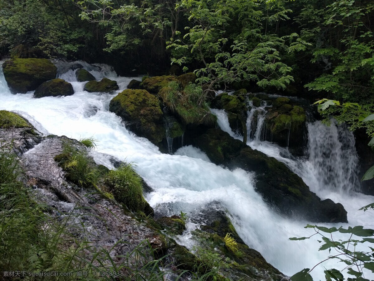 山涧溪流 小溪 流水 溪水 小河 山谷 溪谷 河谷 山清水秀 青山绿水 自然景观 山水风景