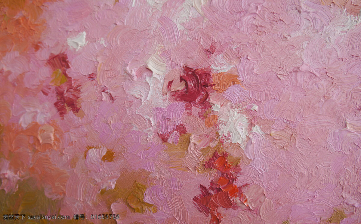 蔷薇花的浪漫 油画 艺术 色彩 颜色 蔷薇 花海 浪漫 裴永贞 文化艺术 美术绘画