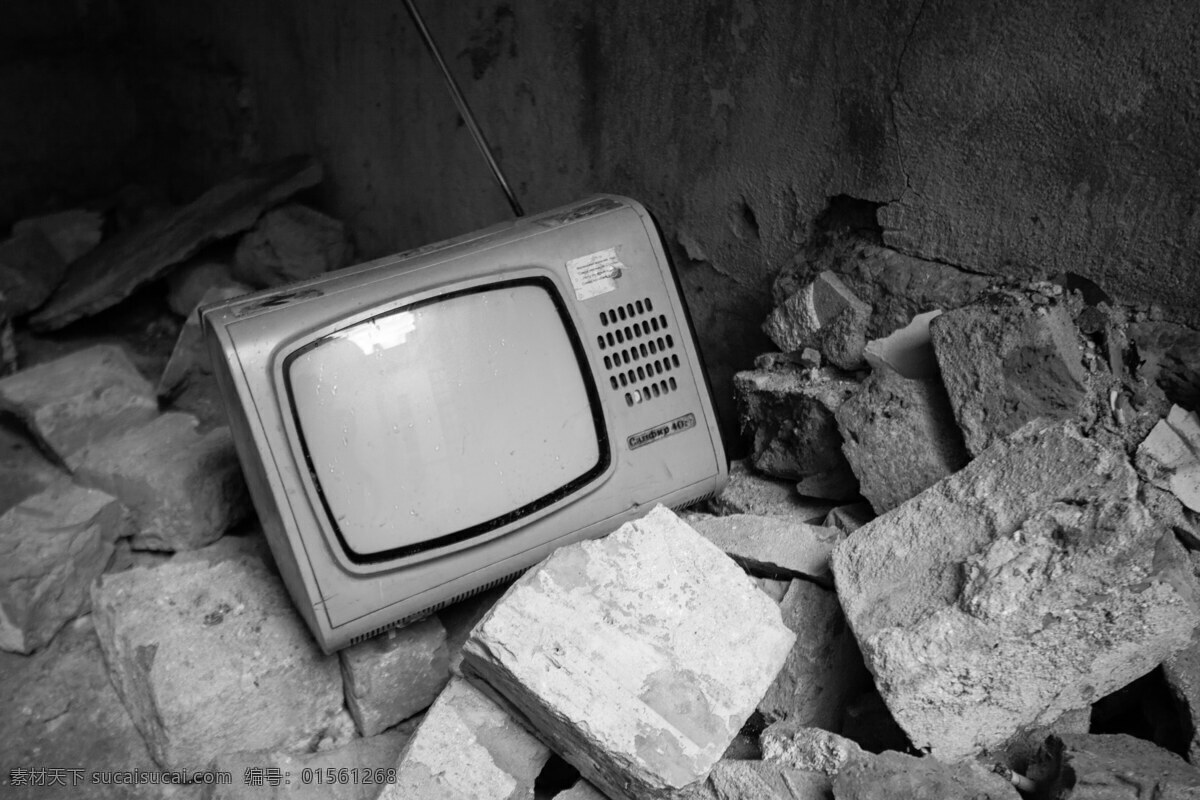 老式 黑白 电视 黑白电视 老式电视 电视机