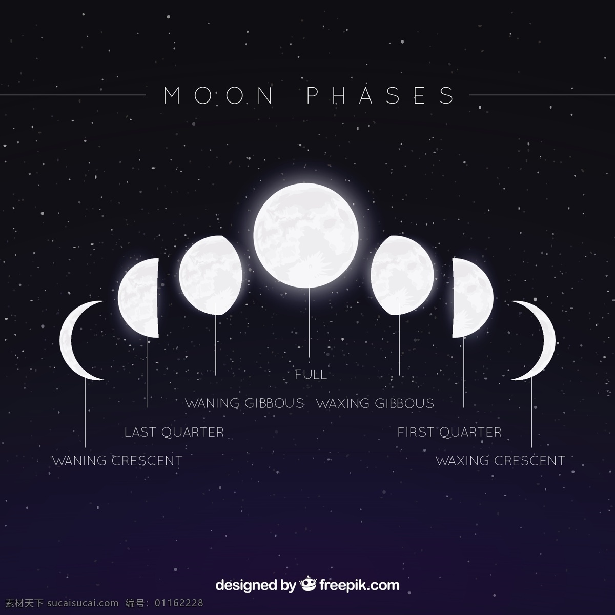 星空 背景 月相 日历 天空 月亮 数字 时间 平面 夜晚 平面设计 时间表 计划者 夜空 宇宙 年 季节 占星术 月 满月 周计划者