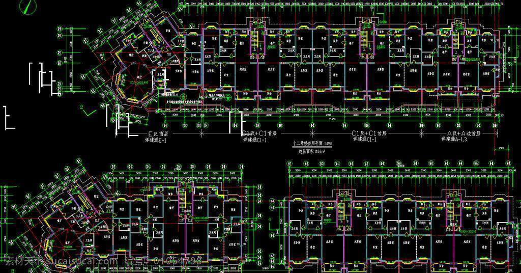 cad cad设计图 别墅 叠加 高尔夫别墅 公馆 建筑设计 立面图 平面图 剖面图 楼层平面 dwg 图纸 装修 装饰 施工图 室内设计 独栋 联排 双拼 私宅 别业 温州泊岙山庄 高尔夫 图 施工图纸 源文件 cad素材 室内图纸