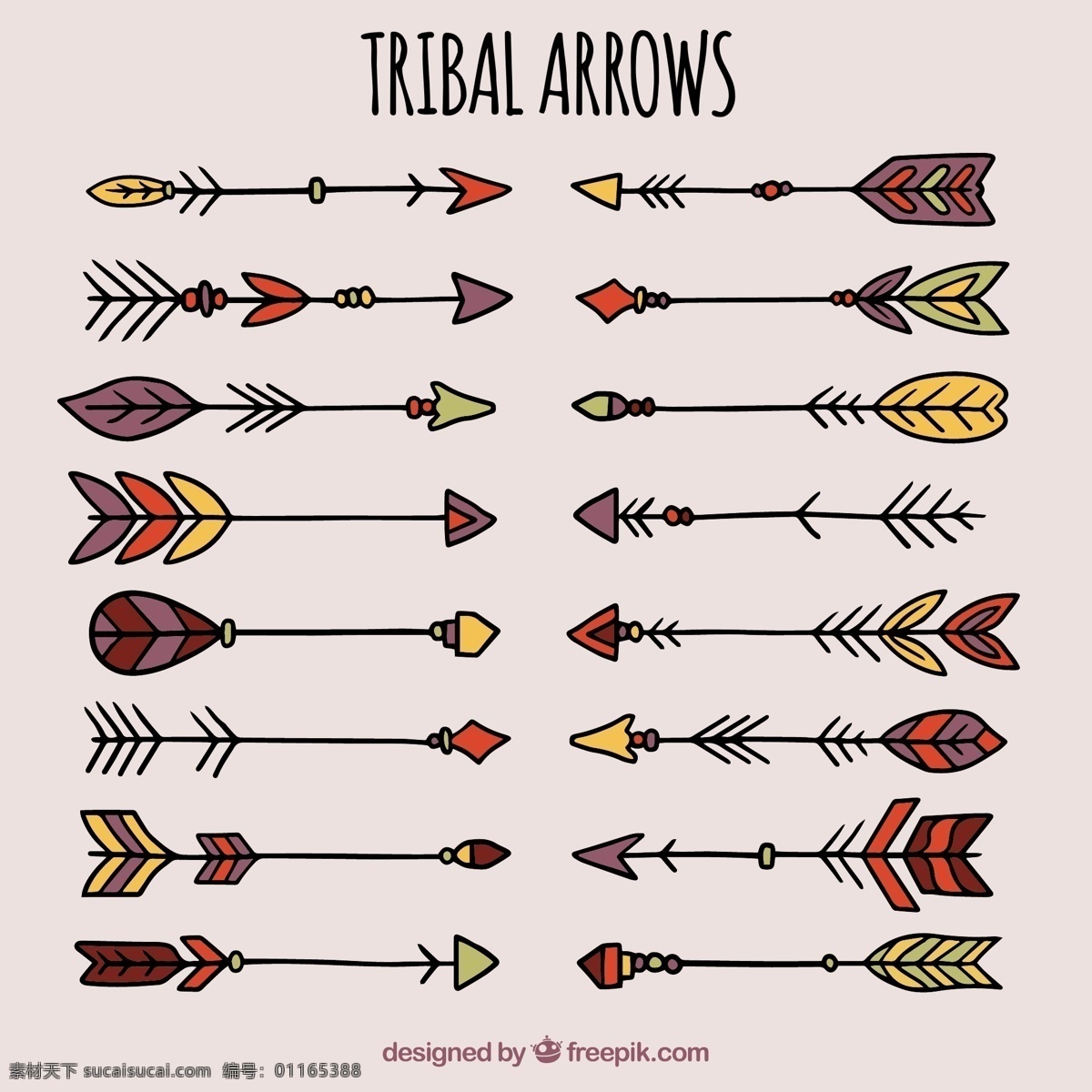 款 彩绘 部落 羽毛 箭 羽毛箭 射击 狩猎 标志图标 其他图标
