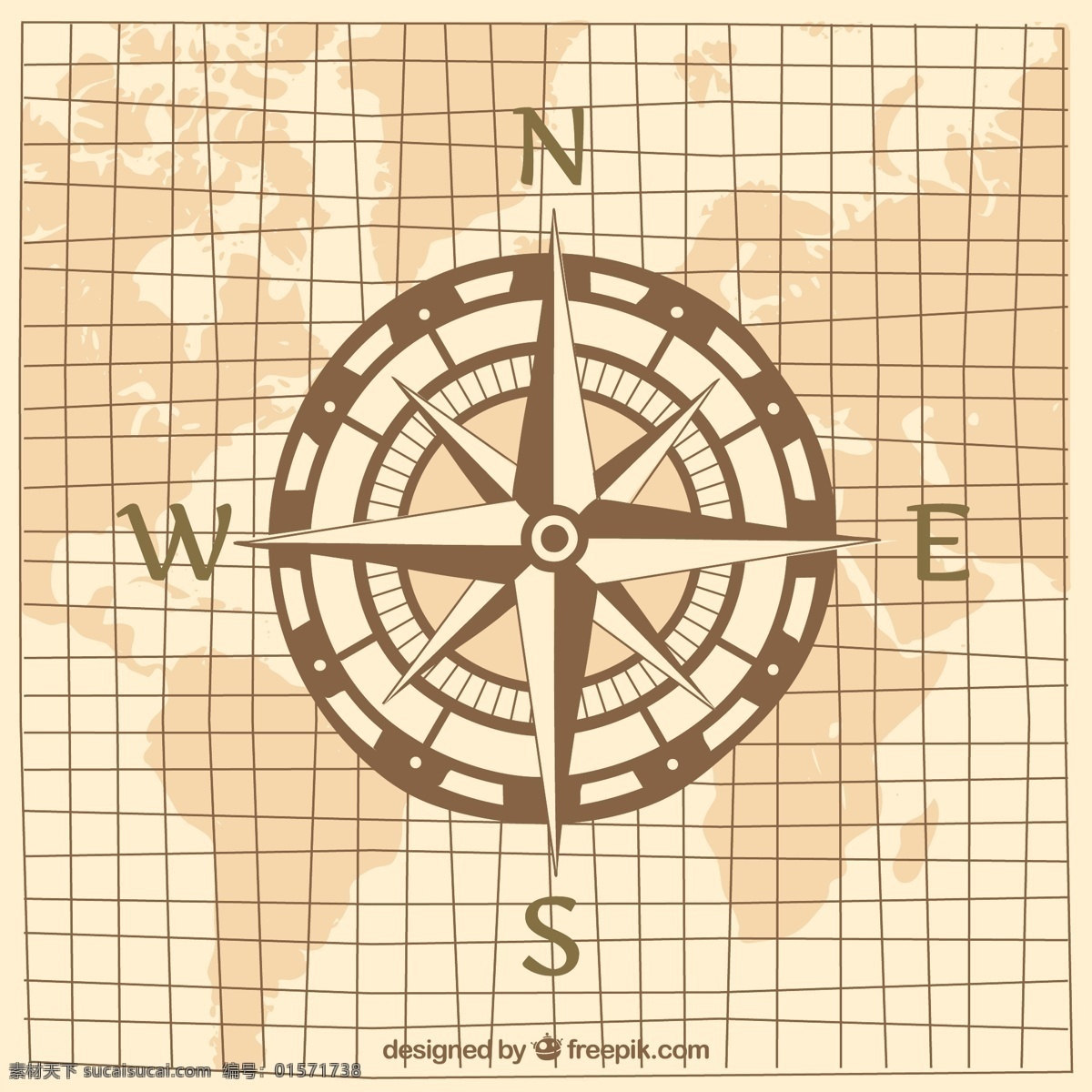 指南针 图像 世界地图 背景 设计图像