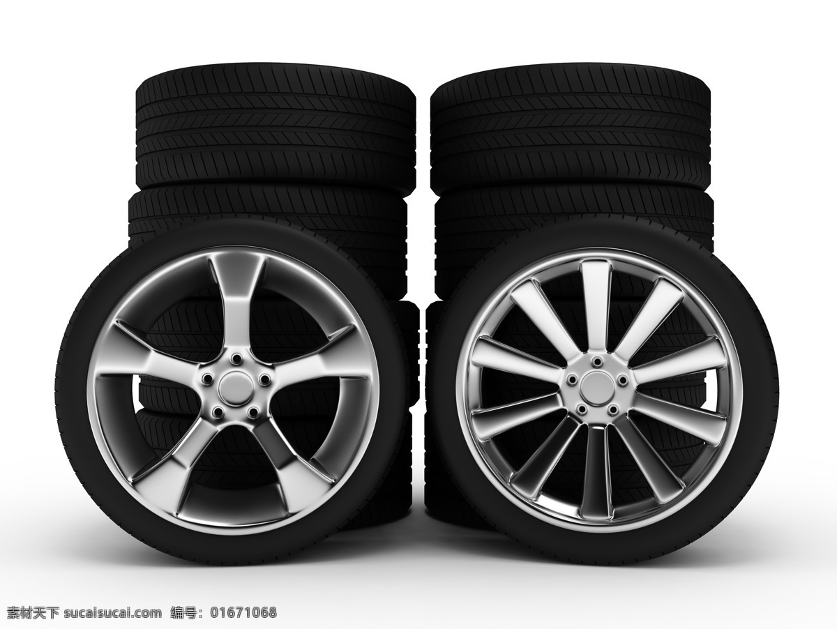 不同 车轮 轮胎 车轮和轮胎 汽车 汽车轮胎 汽配 外胎 橡胶 纹理 花纹 特写 3d模型 汽车图片 现代科技