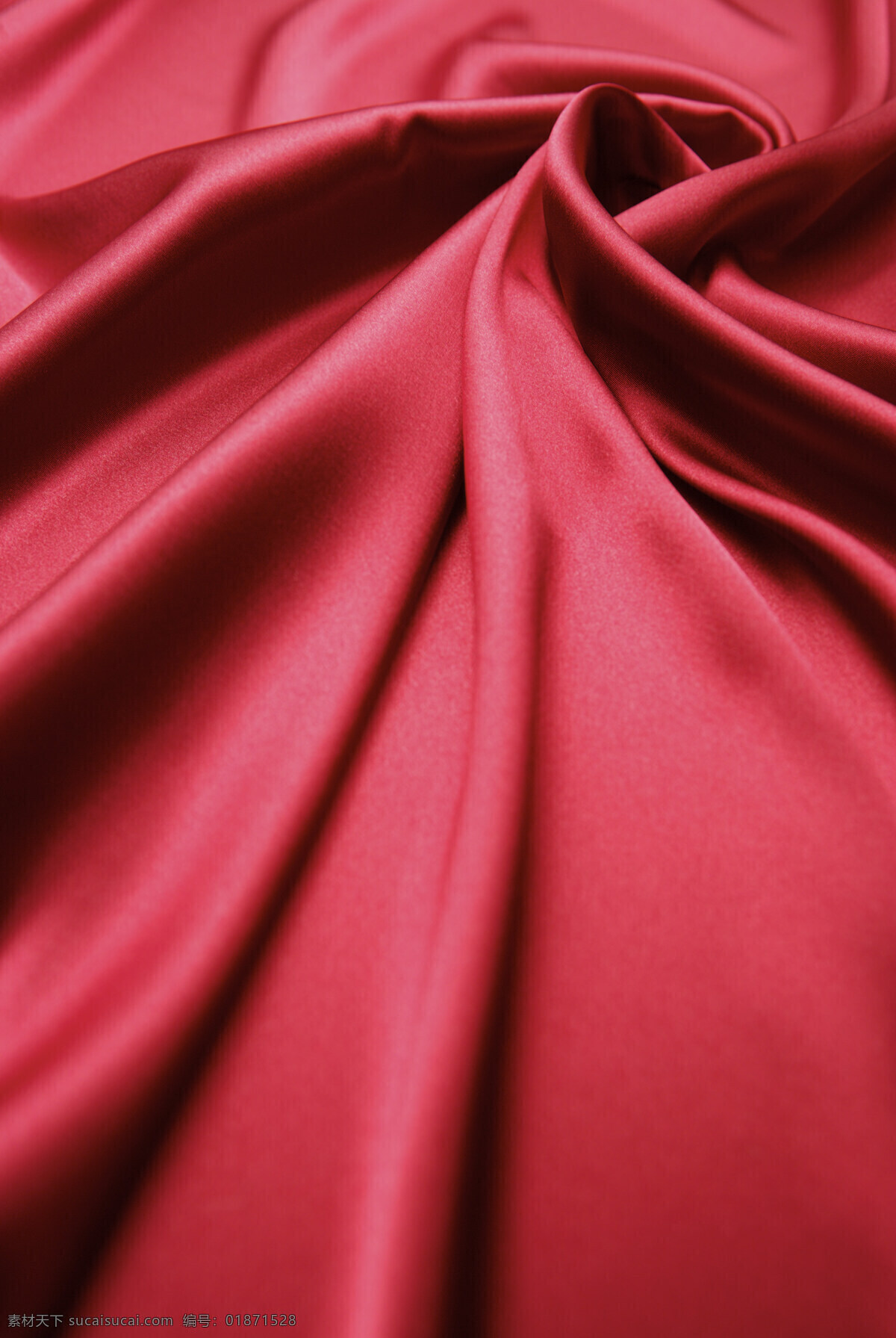 大红色 高档 丝绸 布料 布 花纹布料 面料 绒布 棉绒 纹理材质