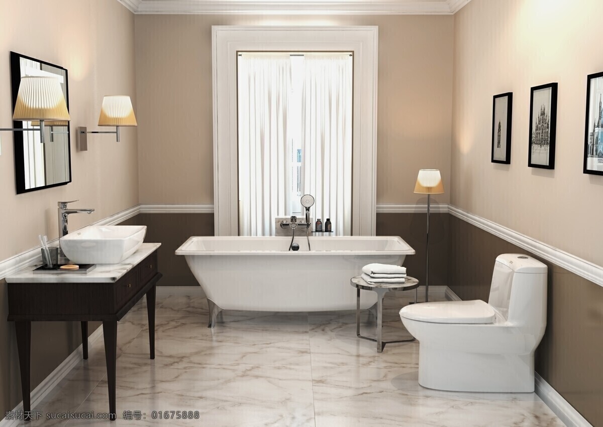 浴室 厕所 卫生间 房子 室内 简洁 白色 建筑园林 室内摄影
