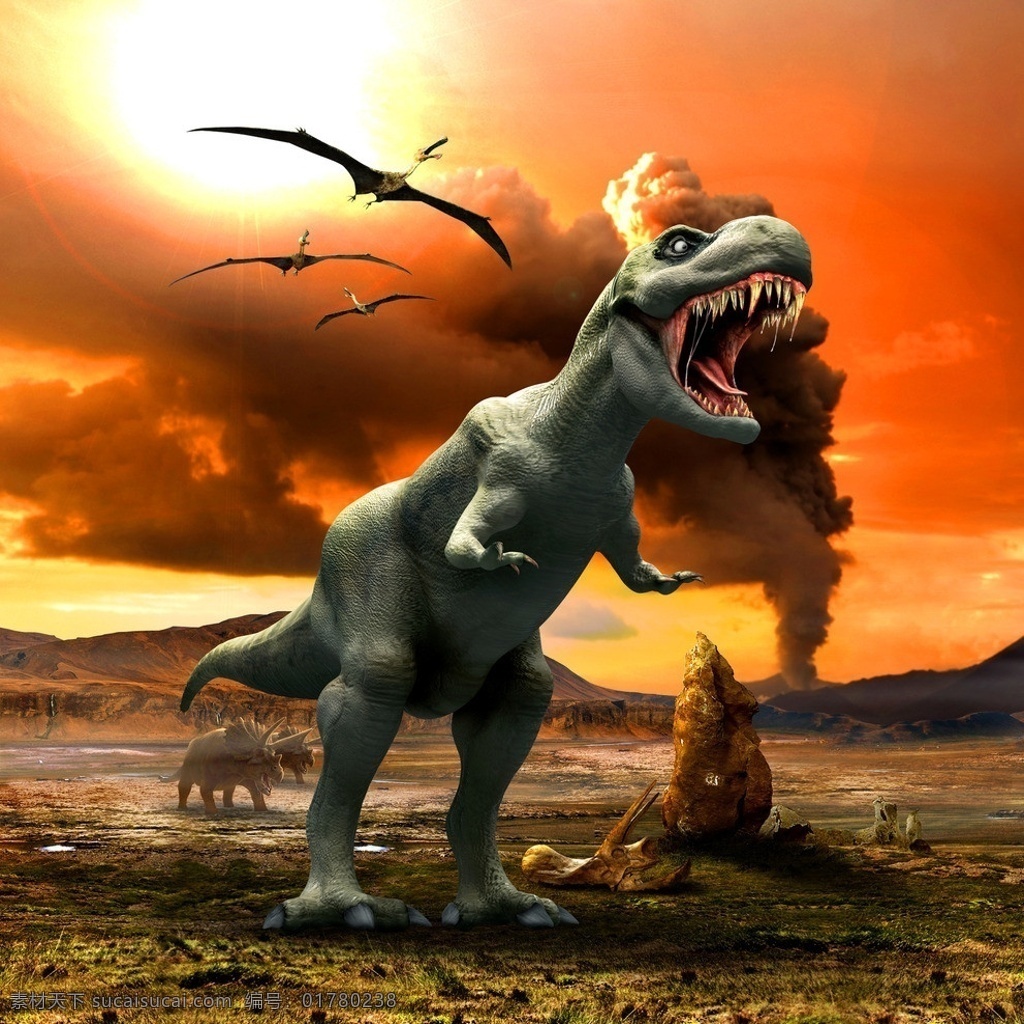 霸王龙 恐龙 恐龙设计 侏罗纪 侏罗纪公园 白垩纪 远古生物 3d设计 3d恐龙 生物世界