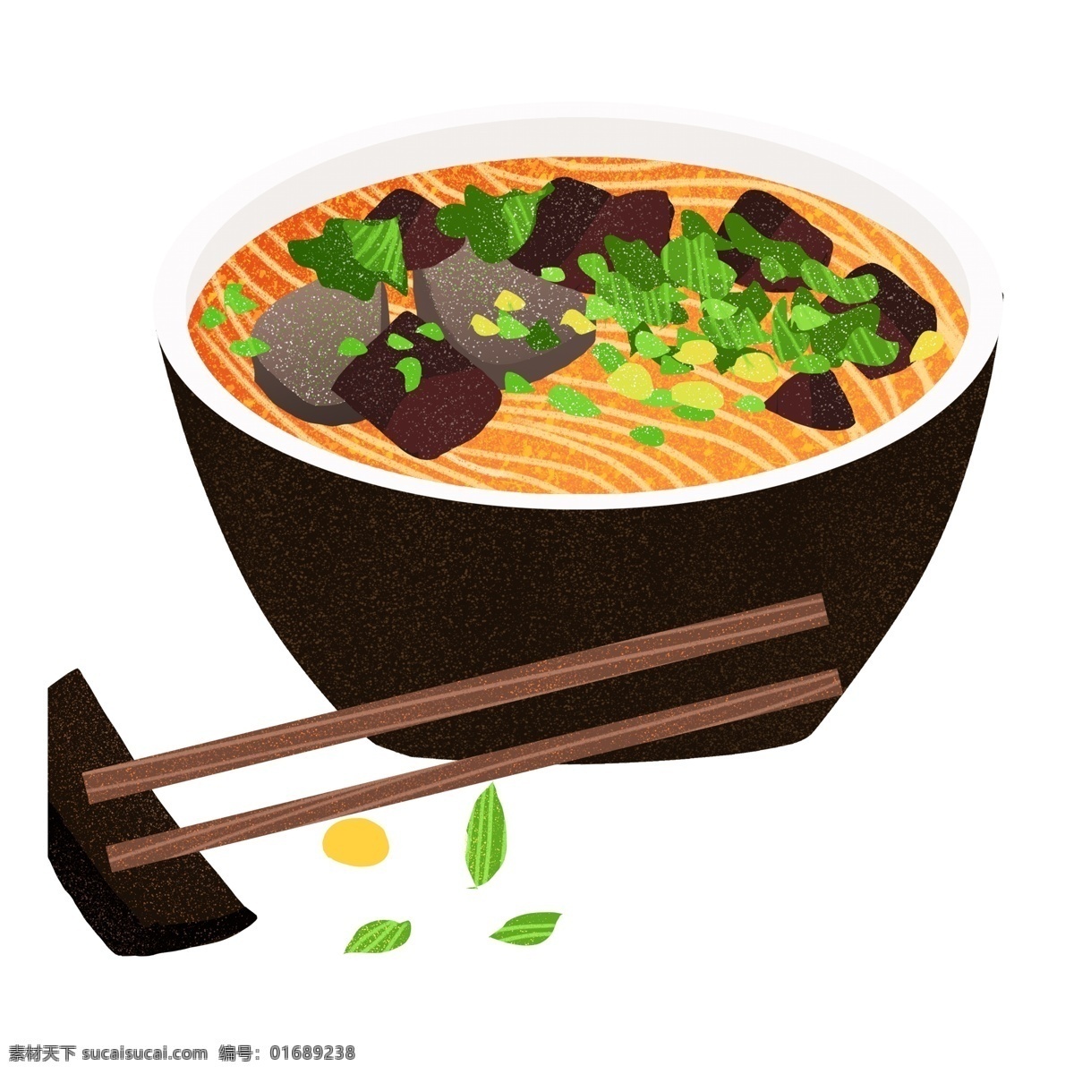 卡通 手绘 臭豆腐 元素 透明素材 美食 食物 小吃 png元素