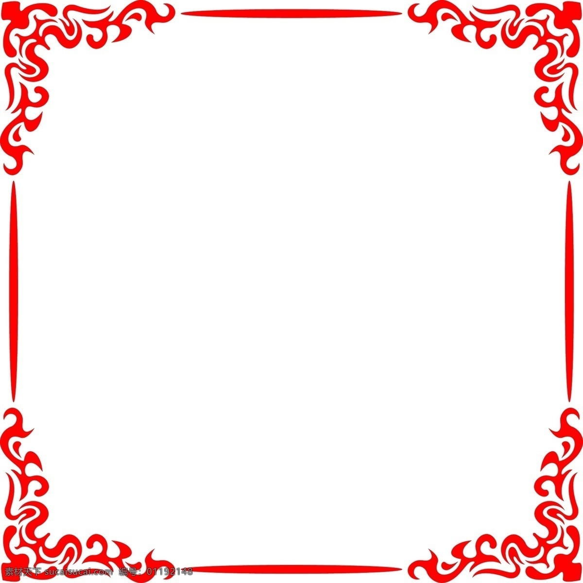 欧式 红色 正方形 矢量 海报 边框 透明 彩色 装饰 平面设计 原创 透明底 免抠 节日 海报装饰 清新 通用 标题框 海报边框