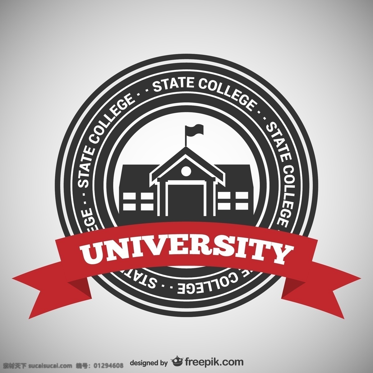 州立学院徽章 标志 标签 教育 研究 大学 学院 打印商标 国家