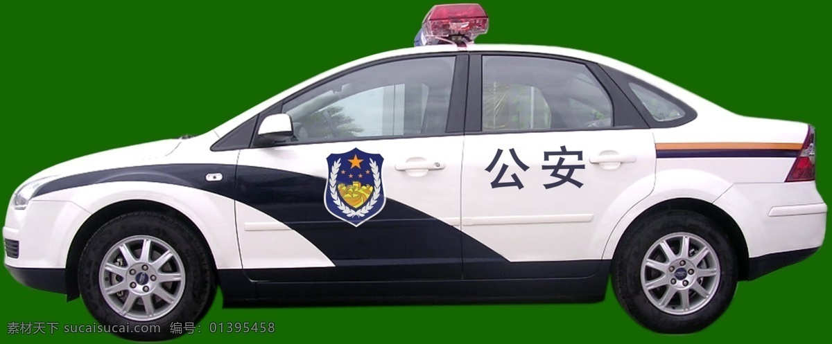 警车 警用车辆 公安 公安车辆 车辆 汽车 小汽车 小轿车 福克斯警车 福克斯 巡逻车辆 分层 源文件库 psd图库