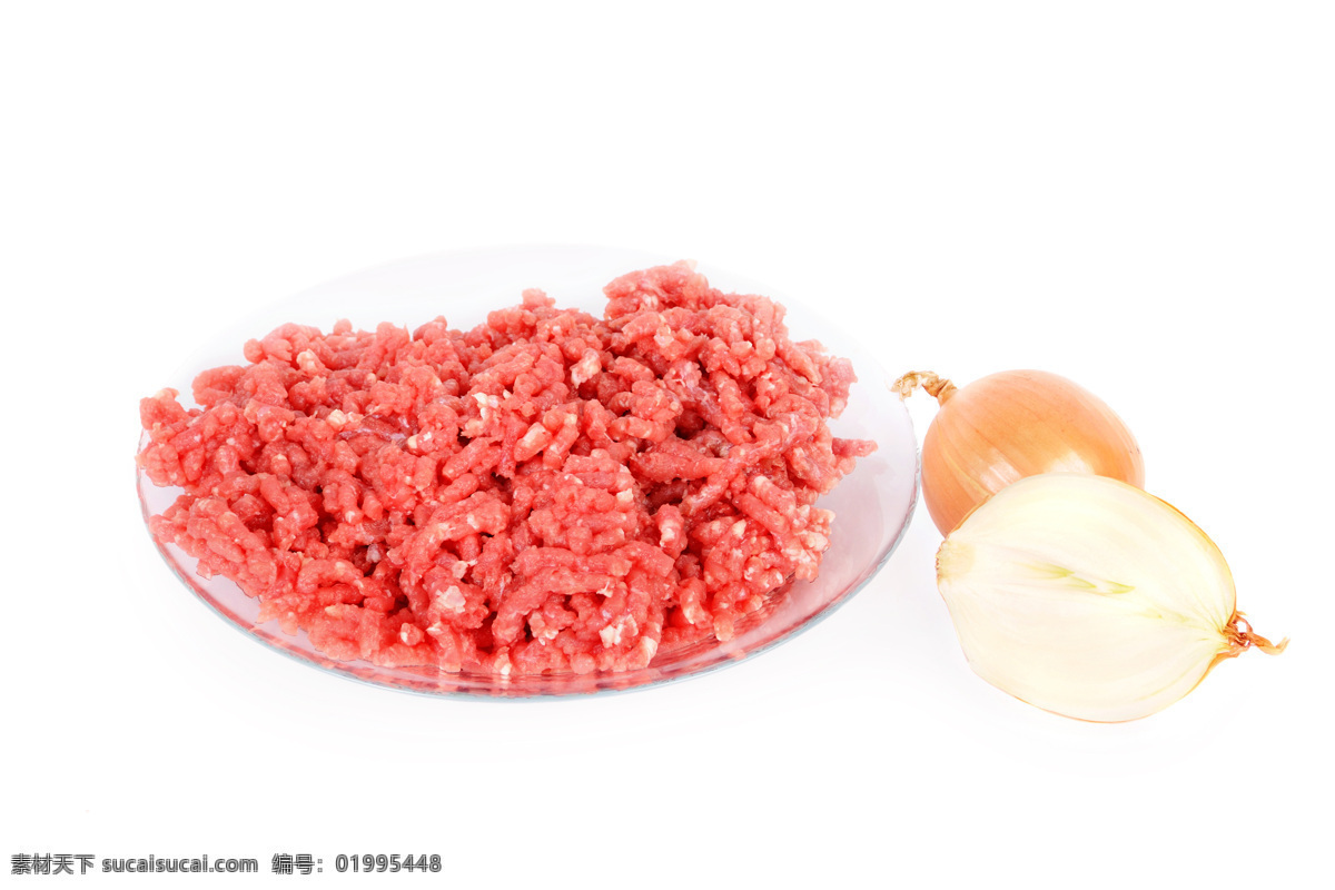 盘子 肉馅 洋葱 一盘子 餐饮 美食 食物 食材 食材原料 餐饮美食