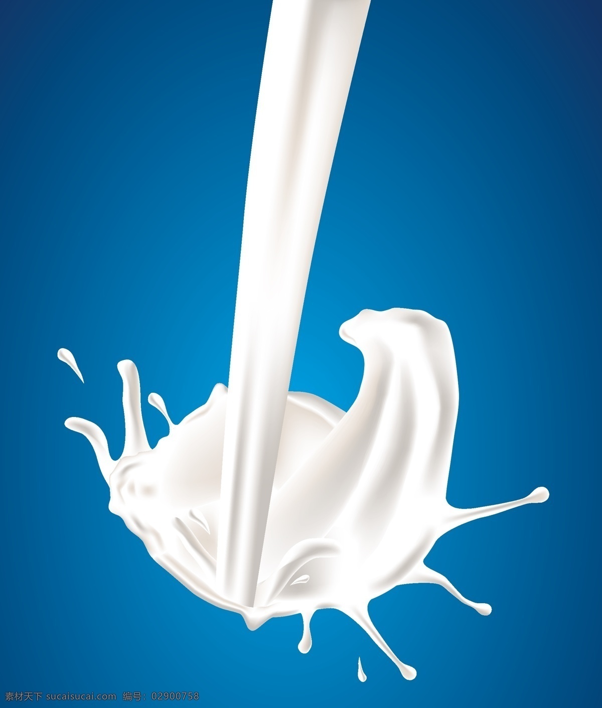 牛奶 喷溅 动感 动感牛奶 喷溅牛奶效果 喷溅牛奶 蓝色