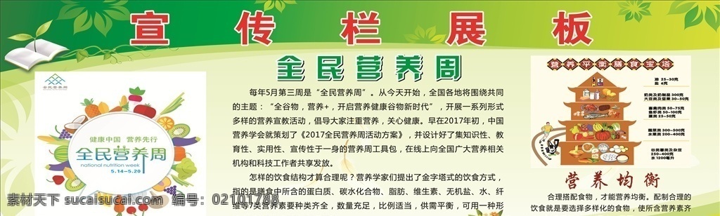 全民营养周 营养周 全民营养 膳食宣传 营养教育 蓝色背景 营养标志 膳食健康 标志 展架 医院展架 医院展板背景 展板背景 展板模板 x4