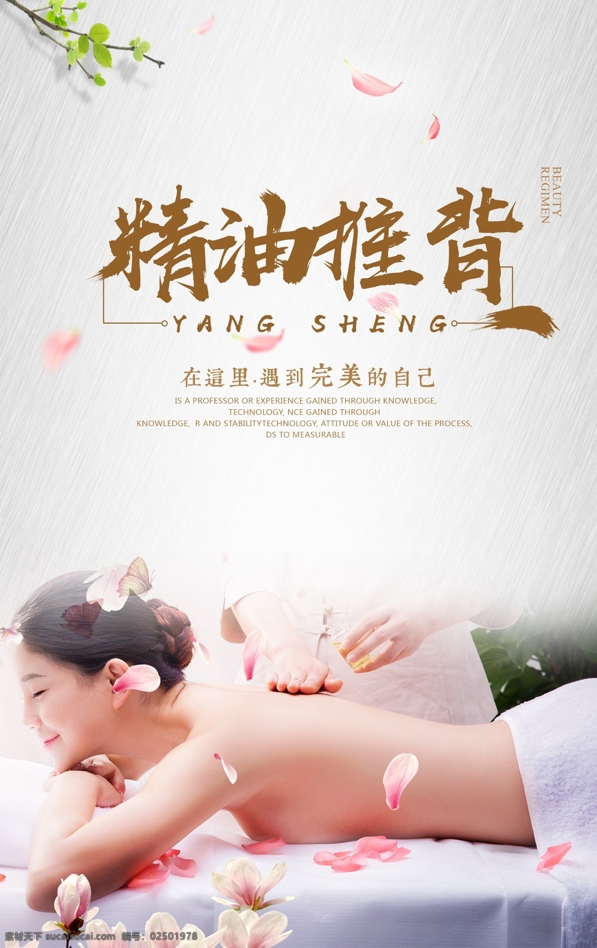 精油推背 精油 推背 按摩