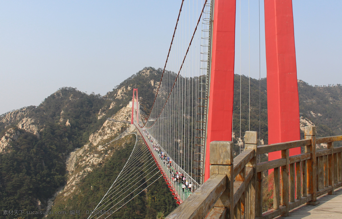 玻璃栈桥 沂蒙山 玻璃 桥 栈道 栈桥 旅游摄影 国内旅游