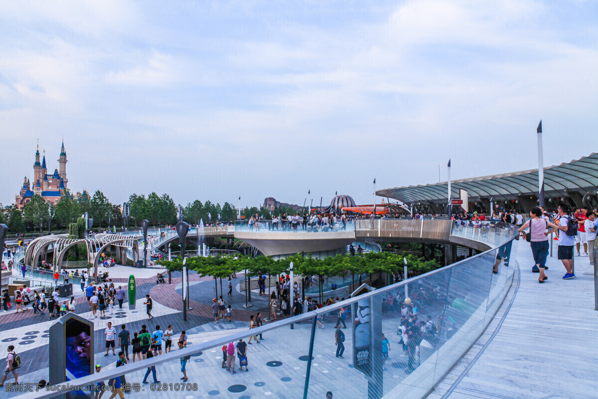 迪士尼 乐园 建筑 明日世界 旅游风光摄影 上海风光 旅游摄影 国内旅游 上海迪士尼