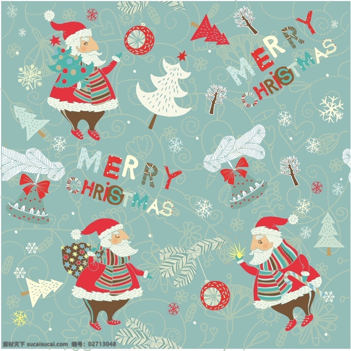 壁纸 可爱的 圣诞老人 可爱 克劳斯 克劳斯的壁纸 向量 自由 雪人 矢量 矢量图 其他矢量图
