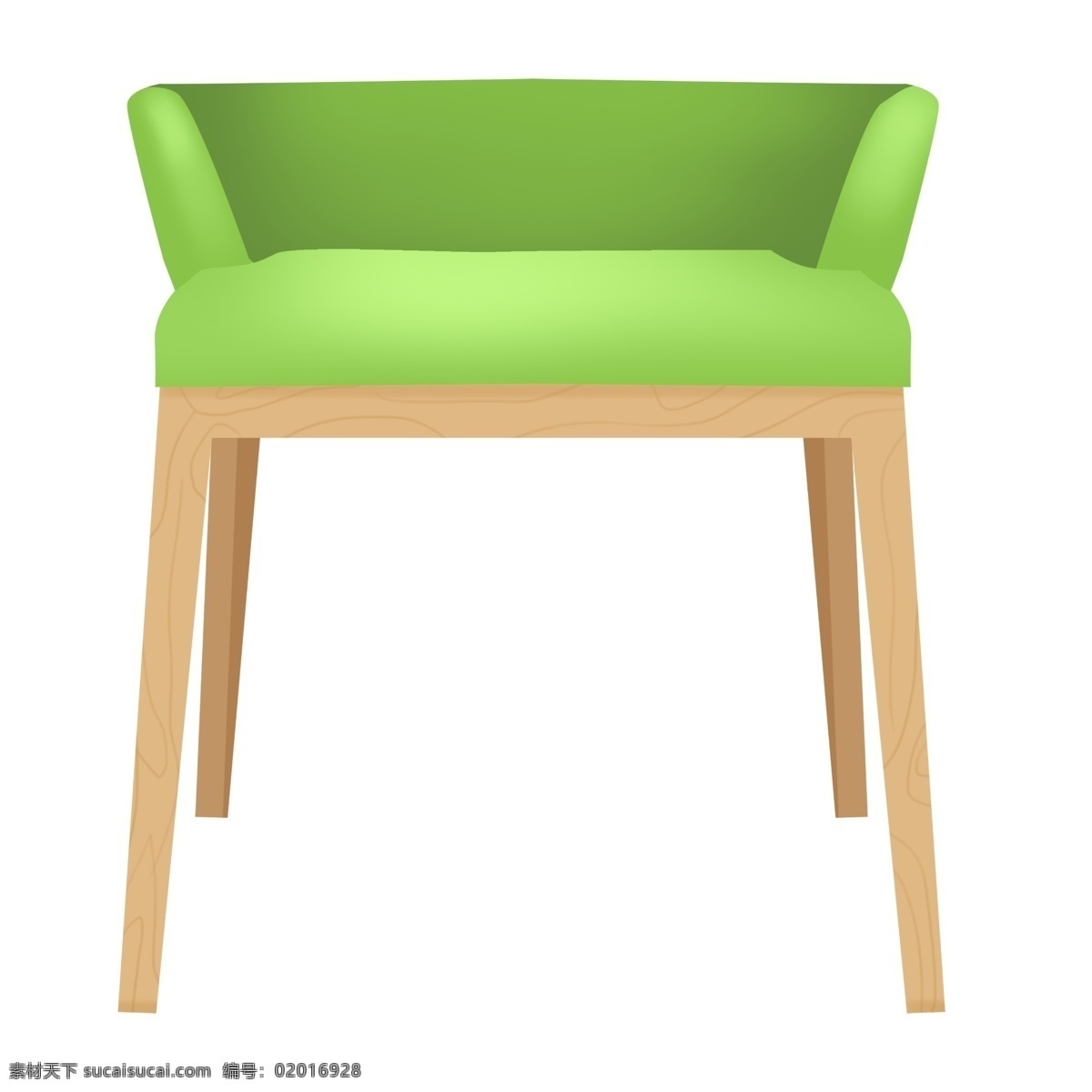木头 椅子 装饰 插画 木头椅子 漂亮的椅子 绿色的椅子 创意椅子 立体椅子 卡通椅子 精美椅子