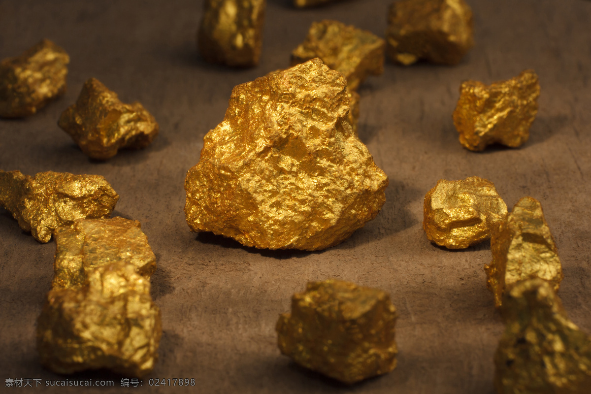 黄金石块 金矿 金子 称量 石块 石头 矿石 商务金融 金融货币