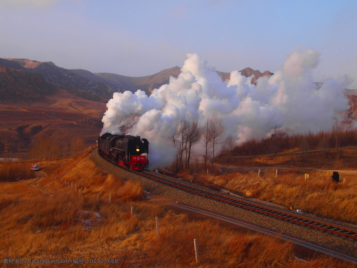 蒸汽机车 工业文明 铁路运输 交通工具 历史 旅游 克什克腾 赤峰 内蒙古 工业生产 现代科技