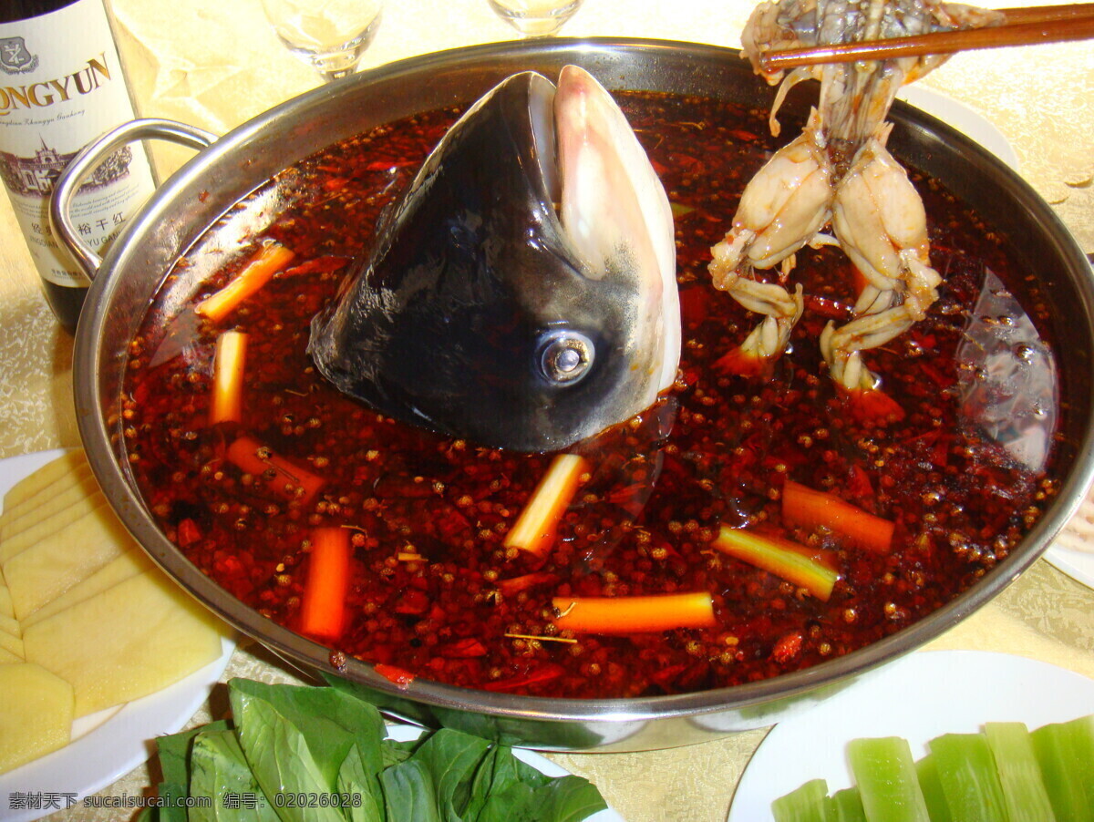 美蛙鱼头 鱼头 青蛙 火锅 餐饮 美食 鱼 菜品 传统美食 餐饮美食