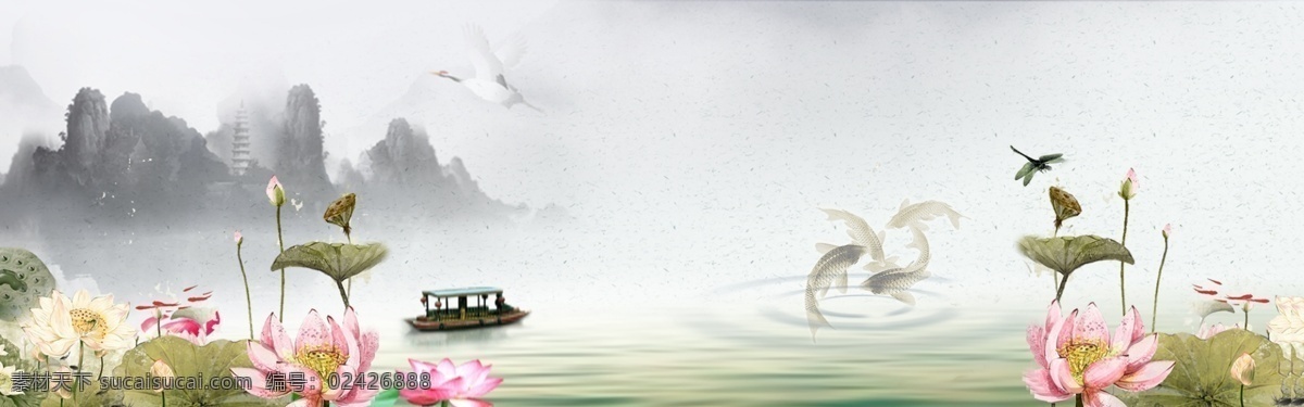 中国 风 壁纸 图案 装饰背景画 背景墙 水墨背景 山水 背景墙设计