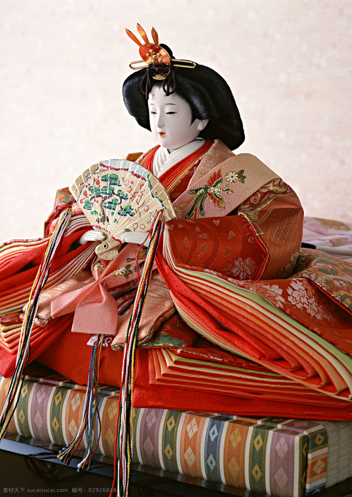 日本 女孩 节 布偶