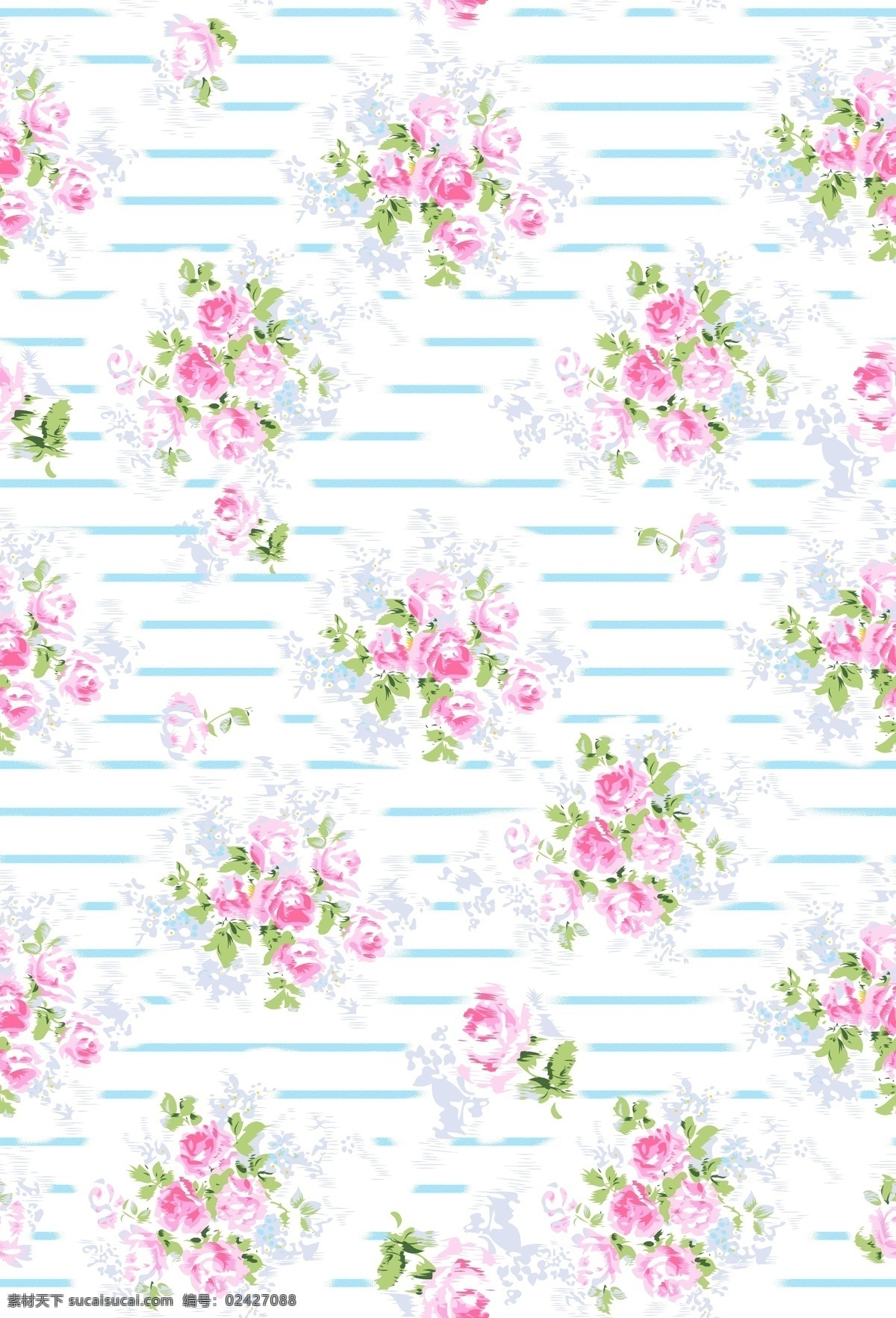条纹碎花 玫瑰 手绘玫瑰 条纹玫瑰 玫瑰碎花 牡丹 牡丹碎花 海棠花 碎花 底纹边框 背景底纹