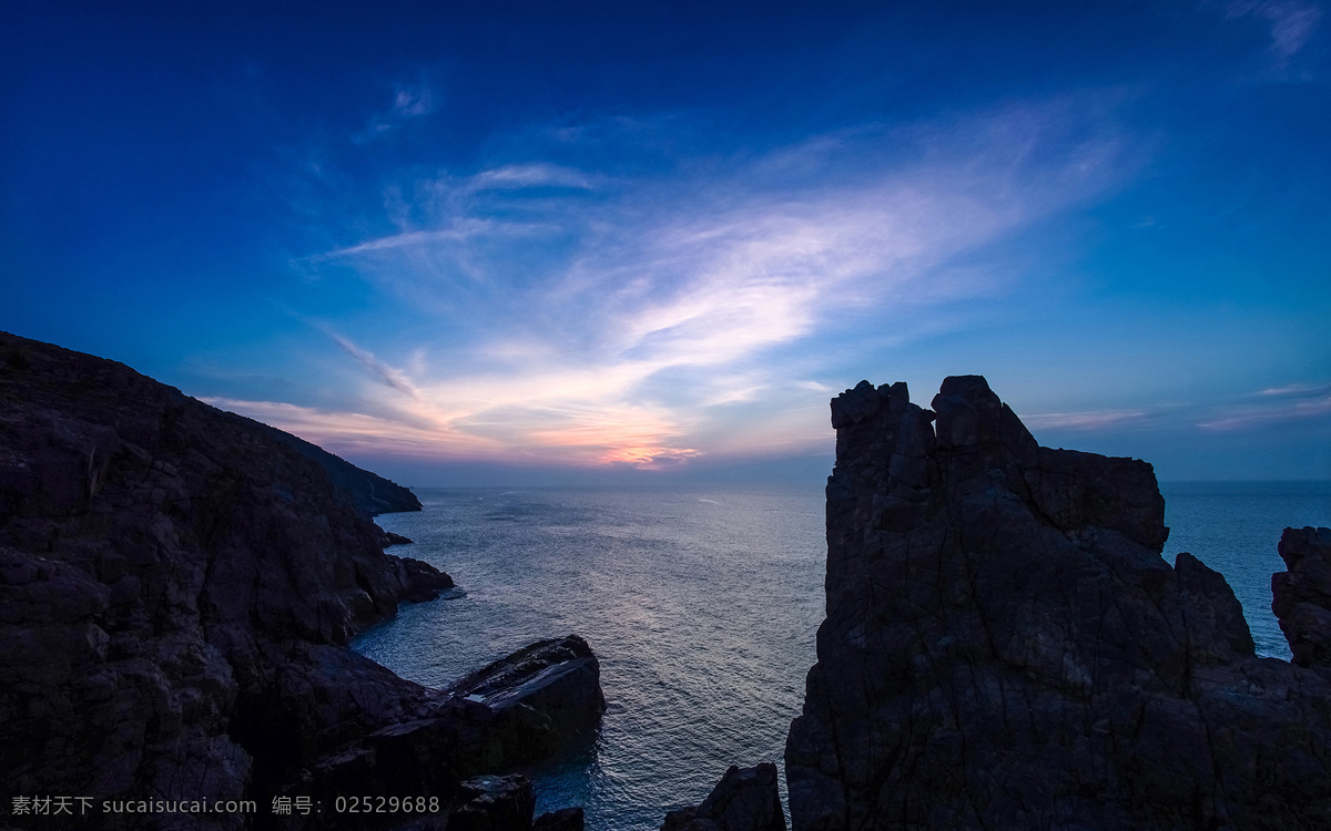 唯美 大海 晚霞 风景