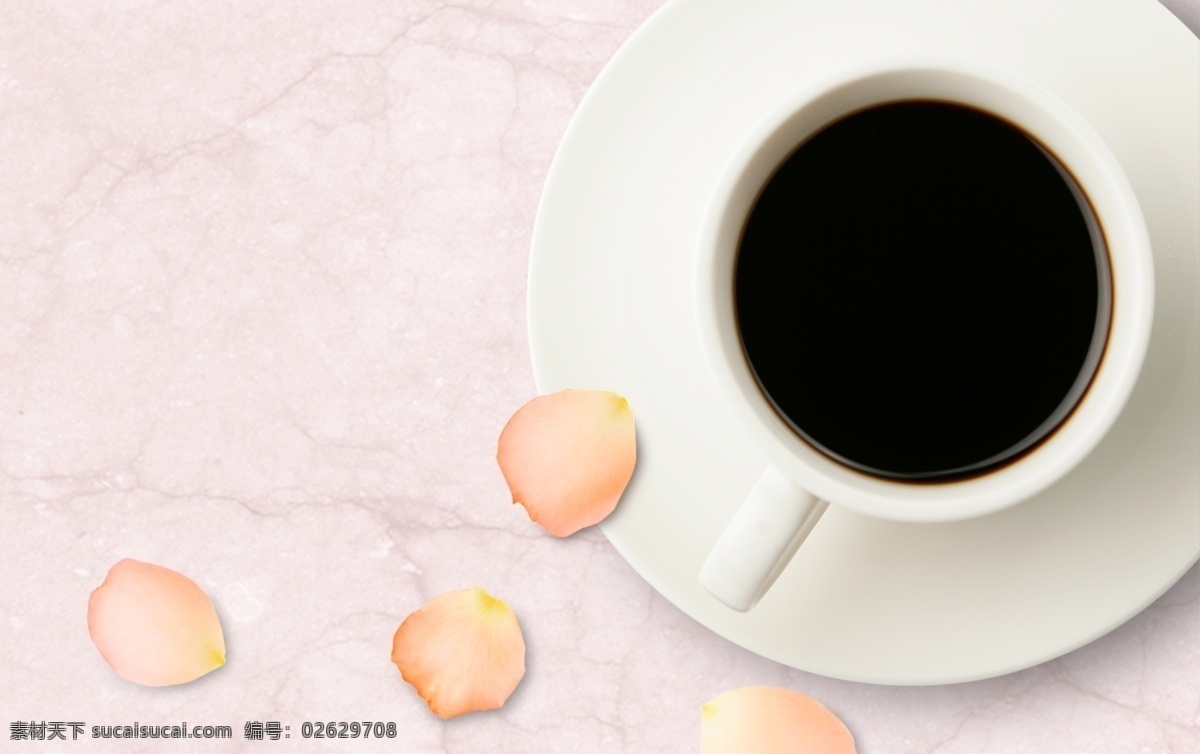 coffee 分层 花瓣 咖啡 咖啡杯 源文件 模板下载 簡潔 白色杯子 俯視的杯子 矢量图 日常生活