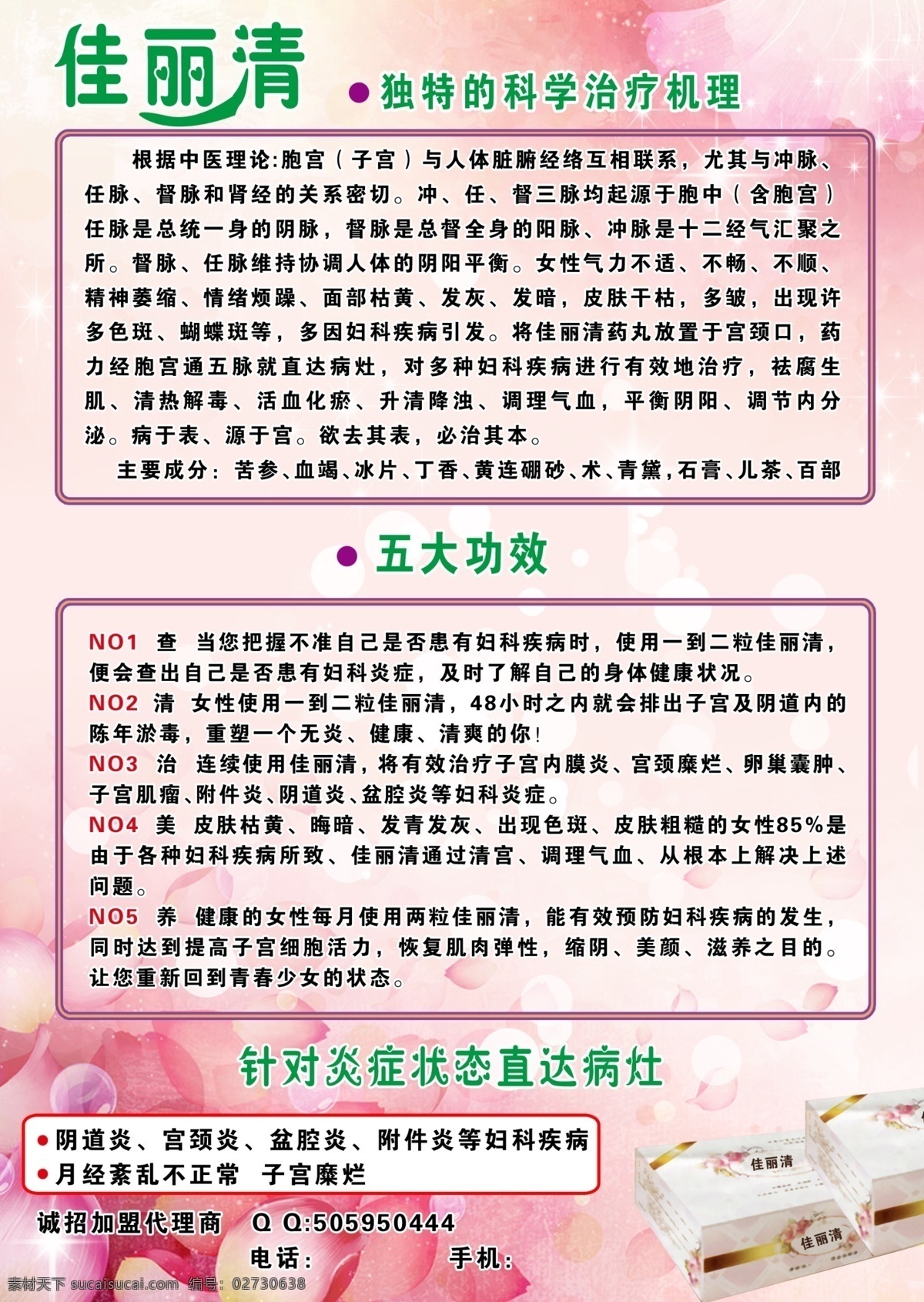 佳丽 清 功效 广告设计模板 机理 科学 源文件 治疗 佳丽清 状态 矢量图 现代科技