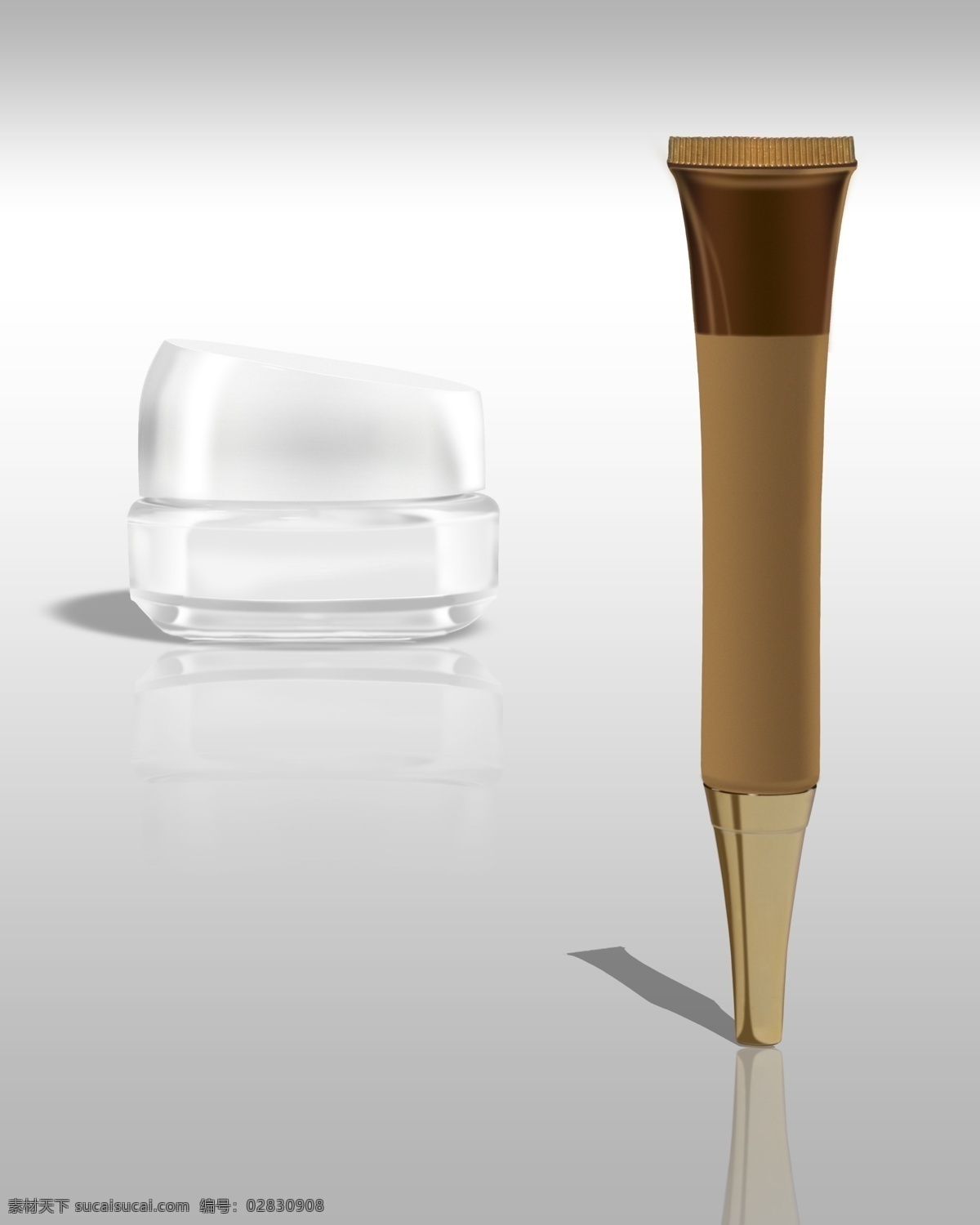 化妆品 玻璃 瓶子 软管 化妆品瓶子 玻璃瓶子 包装设计 广告设计模板 源文件