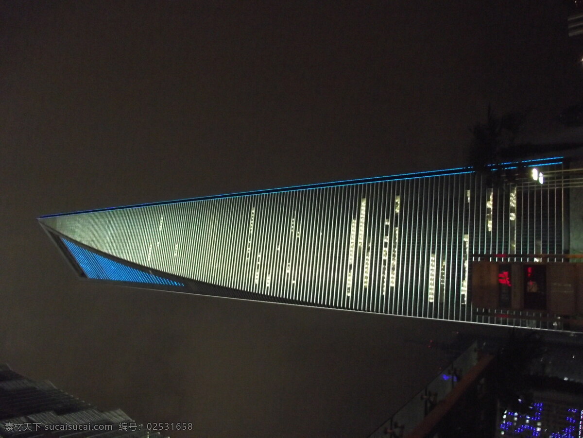 上海 环球 金融 中心 环球金融中心 建筑夜景 黑色