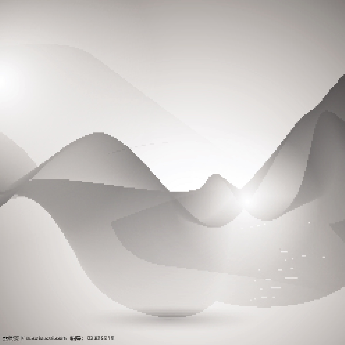 具有 浮动 形状 现代 灰色 抽象 背景 抽象背景 波浪 烟雾 抽象的形状 柔软 波浪背景 环境 波浪形