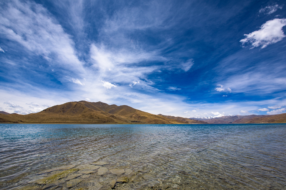 西藏 羊 卓雍 措 风景