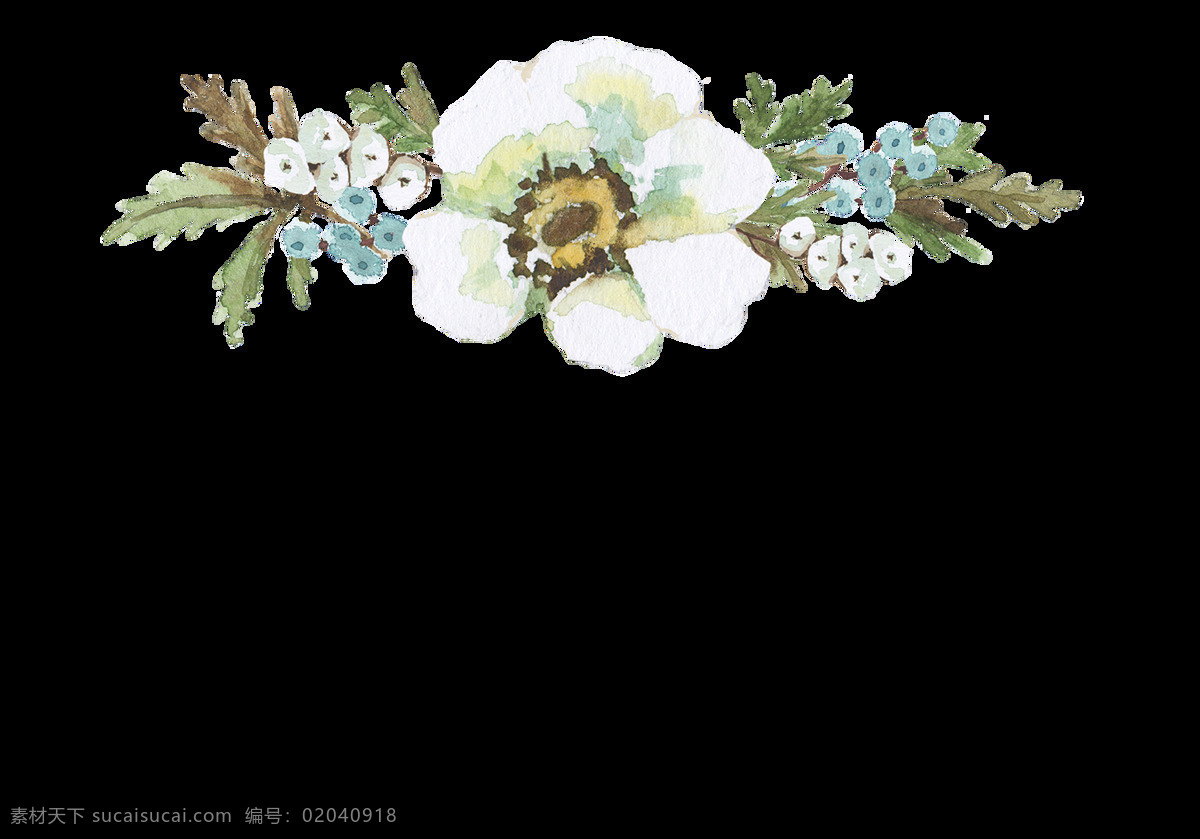 花环 标题 装饰 简约 可爱 时尚 小清新 装饰素材