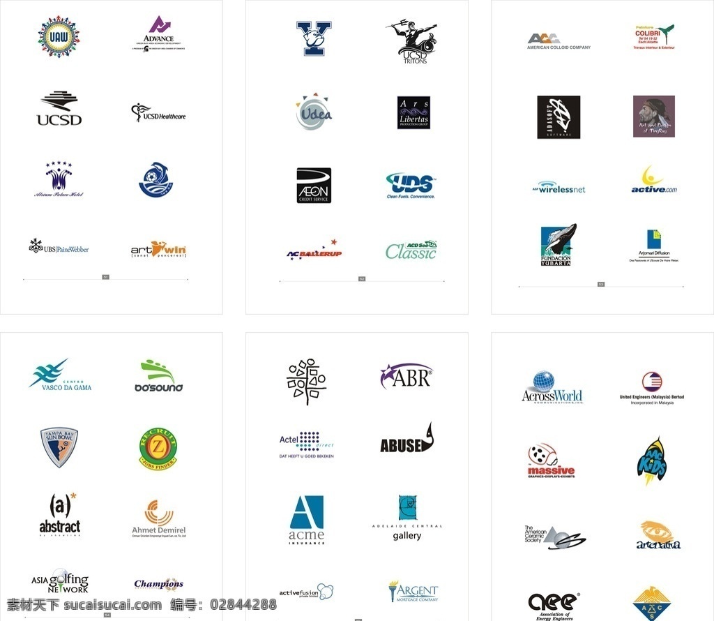 国外精彩标志 标志大全 标志结合 精彩标志设计 logo logo设计 外国logo 企业 标志 标识标志图标 矢量