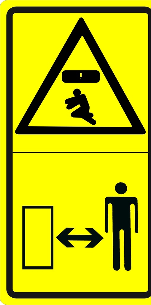 挖机安全标志 安全标志 挖机标志 黄色标志 标志 室内广告设计