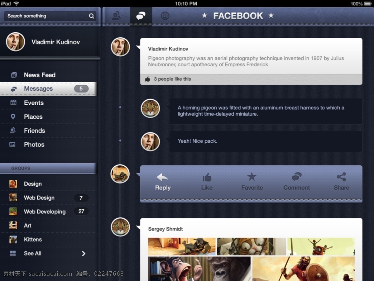 app 界面 界面设计 脸谱 时间轴 源文件 facebook 模板下载 社交界面 社交网络 移动界面设计 客户端界面 网页素材 网页界面设计