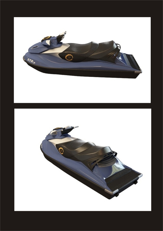 摩托艇 3d 模型 汽艇3d模型 水上 摩托 3d模型素材 其他3d模型